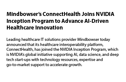 Mindbowser’s ConnectHealth Selected for NVIDIA Inception Program to Accelerate AI in Healthcare