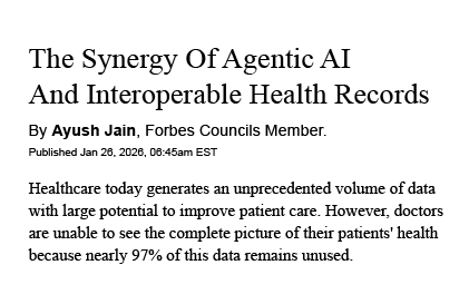 Reimagining Healthcare Data with Agentic AI and Interoperability