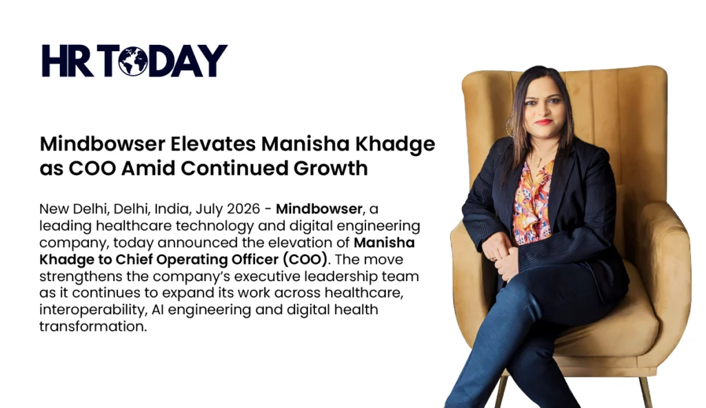 Mindbowser Elevates Manisha Khadge to COO to Support Its Next Phase of Growth